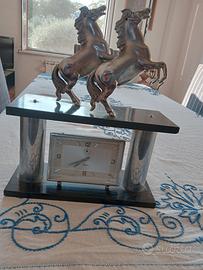 orologio da tavolo cavalli