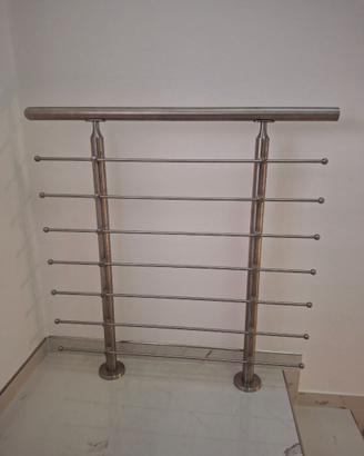 Ringhiera acciaio inox