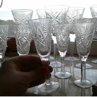 Servizio in cristallo sovietico