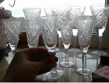 Servizio in cristallo sovietico