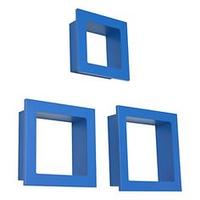 Tris mensole cornici blu di Valsecchi