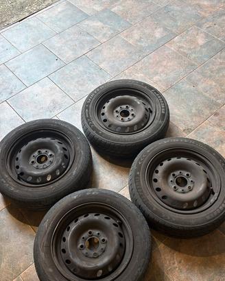 Cerchi ferro r13 fiat 500-600 4x98