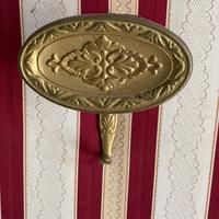 Ganci in ottone per attaccapanni vintage