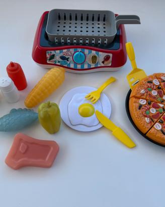 Friggi Friggi con cibo cambia colore
