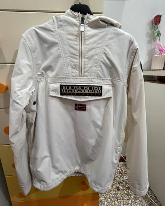 Giacca Napapijri Skidoo Anorak Bianco Panna Donna