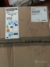 Gomme neve Bridgestone 195/60/16 con cerchio