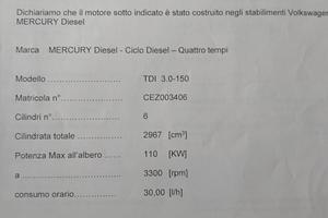 Motore entrofuoribordo mercruiser diesel 