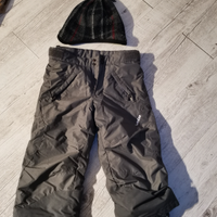 Pantalone neve bambino 4 anni + cappello