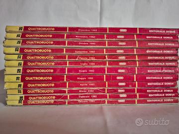 Quattroruote 12 numeri anno 1982