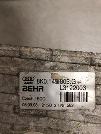 "Intercooler AUDI A4 B8 (8K2) 2.0 TDI"