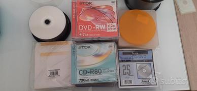 DVD-RW, DVD-R, CD-R, Porta cd/dvd - Nuovi