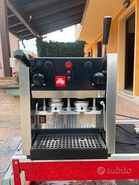Macchinetta caffè a doppio gruppo professionale