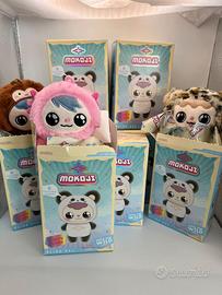 Lotto peluche Mokoji set intero