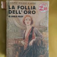 Romanzo tascabile del 1929. Sonzogno editore