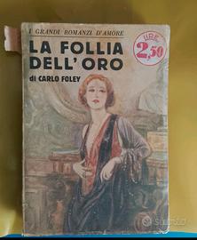 Romanzo tascabile del 1929. Sonzogno editore