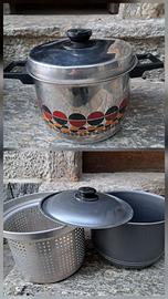 pentola con coperchio