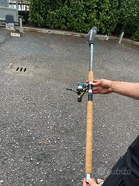 Canna da pesca alivio  2.70 e mulinello shimano