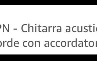 Chitarra acustica IBANEZ 