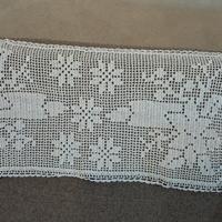 centro natalizio al uncinetto 