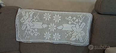 centro natalizio al uncinetto 