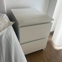 Comodino due cassetti ikea