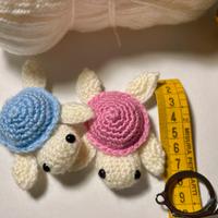 🐢 Tartarughine amigurumi fatte a mano - Idea regal