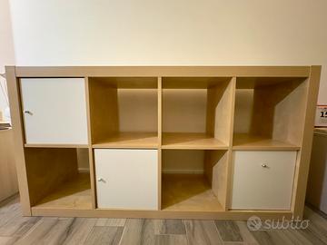 IKEA Expedit scaffale con 3 accessori