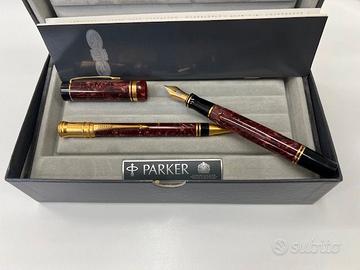 Set penna stilografica e portamine Parker Duofold