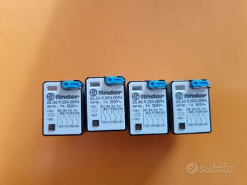 Relè finder 24V DC