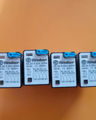 Relè finder 24V DC