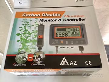 Regolatore CO2 con Sensore Monitor Qualità Aria