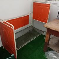 Letto in ferro Vintage per bambini cm 130x70