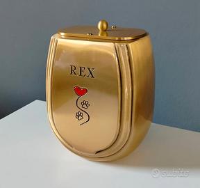 Urna Cineraria in Ottone per cani e gatti