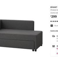 Divano letto singolo 180 euro