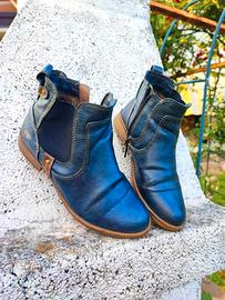 STIVALETTI 36 DONNA MUSTANG TRUE DENIM NANI MARINE