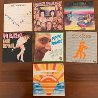 Collezionismo, 7 vinili da 45 giri, anni’70/80