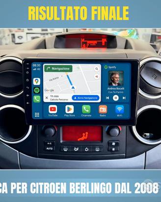 Citroen Berlingo KIT COMPLETO Autoradio android