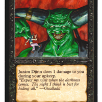 Magic The Gathering MTG Juzám Djinn - Arabian Nigh