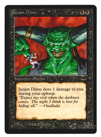 Magic The Gathering MTG Juzám Djinn - Arabian Nigh
