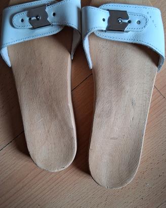 ciabatte in legno