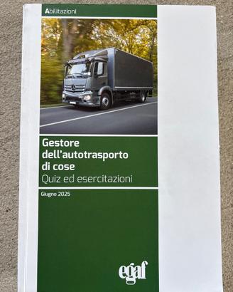 Quiz gestore dell'autotrasporto di cose EGAF