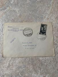 Busta Storia Postale Trieste 1952