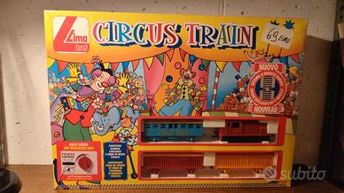Trenino elettrico Circus Train made in Italy 