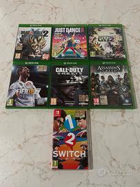 (Prezzo in chat) Giochi Nintendo Switch Xbox One