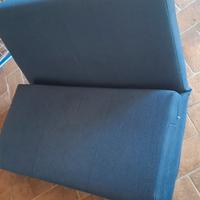 divano letto futon più cuscini