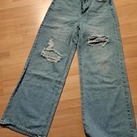 Jeans largo donna S 34