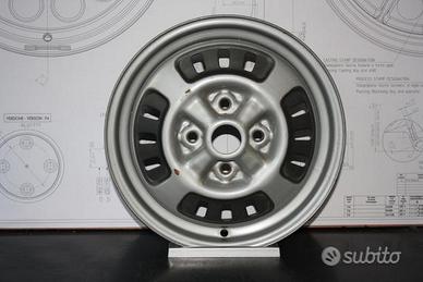 3 CERCHI 4x13 AUTOBIANCHI A112 ABARTH