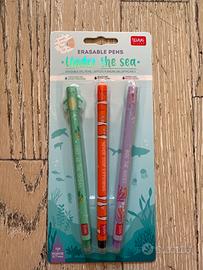 Legami Set 3 Penne Cancellabili Under the Sea 2024