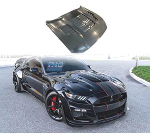 COFANO FORD MUSTANG 15-17 LOOK GT500 KR ALLUMINIO