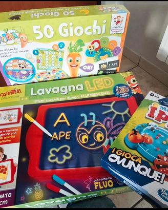Giochi in scatola per bambini 3+
